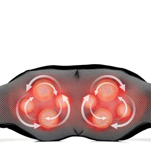 NeckRelief_Sladdlös Shiatsu Massagekrage med Infravärme